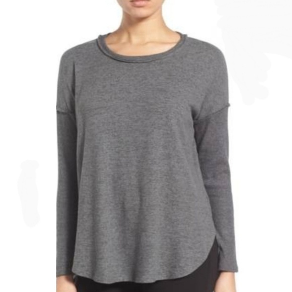 Bobeau Ribbed Fuzzy Top - Picture 1 of 1